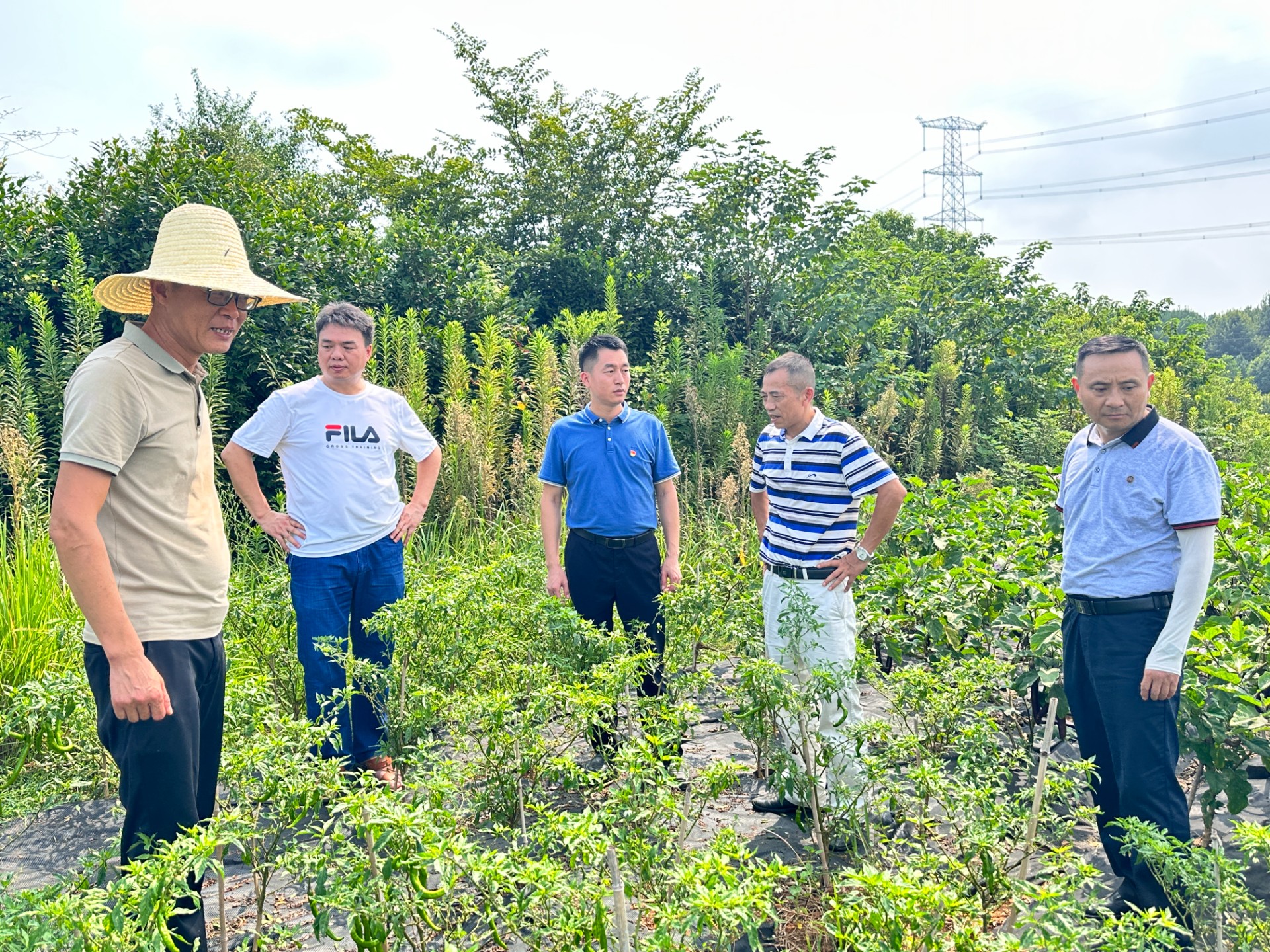 包華其、范有明深入基層送清涼并調(diào)研指導(dǎo)工作